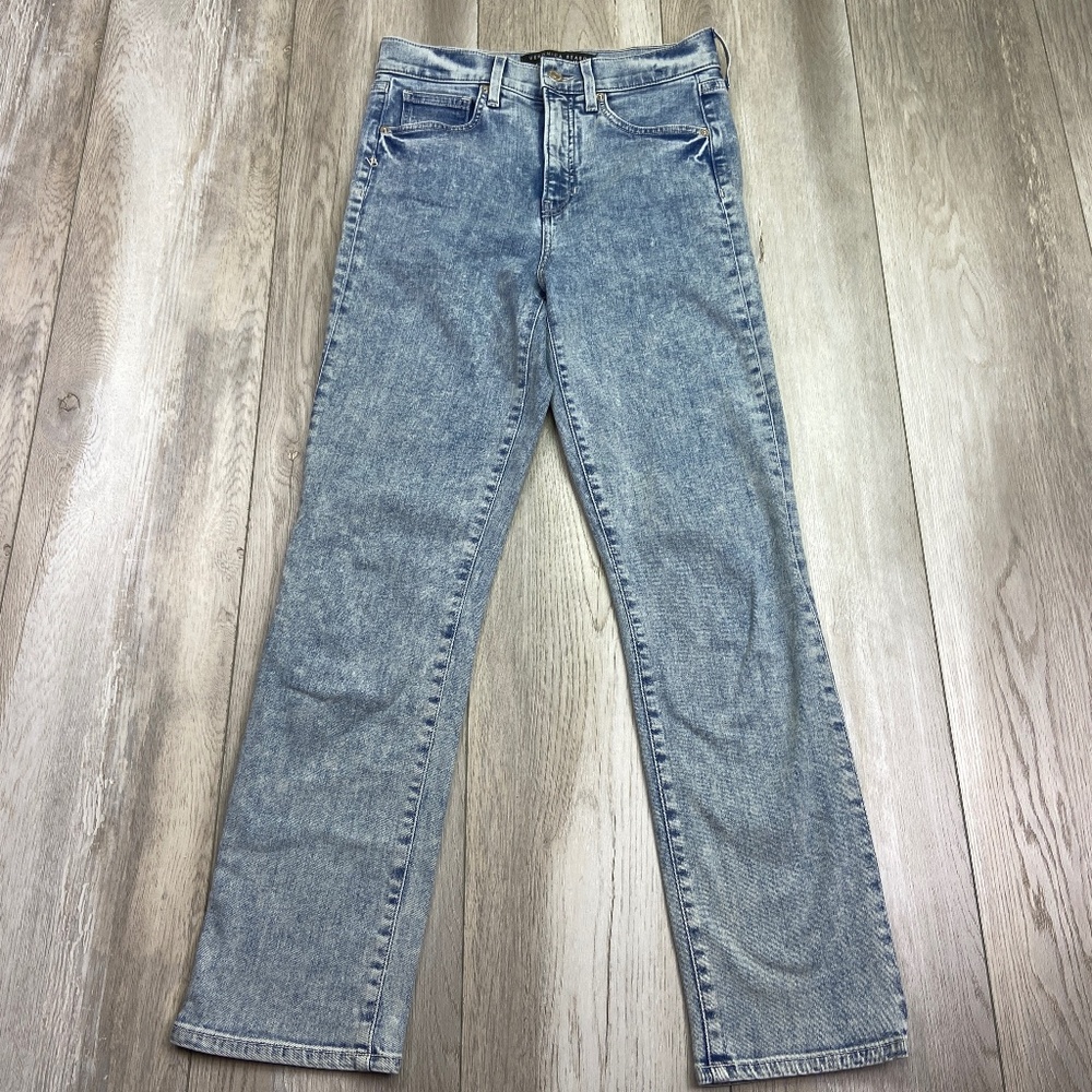 Veronica Beard High Rise Jeans in Soft Blue